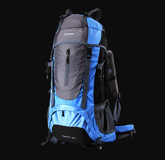 PUSH!登山戶外用品 60L專業型 登山背包 自助旅行背包 雙肩背包 贈防雨罩