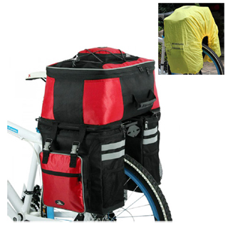 PUSH!自行車用品 頂級環球專業型 二包合一馬鞍袋 馬鞍包 雙肩背包 手提包(附3贈品)A22