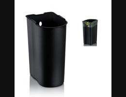 PUSH! 居家生活用品 colourful液壓厚實鋼材可固定垃圾袋垃圾桶 置物桶 10升(L) I15