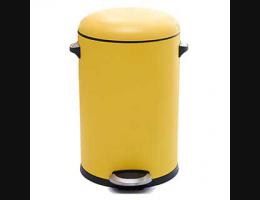 PUSH! 居家生活用品 colourful液壓緩降圓型垃圾桶 置物桶 8升I21