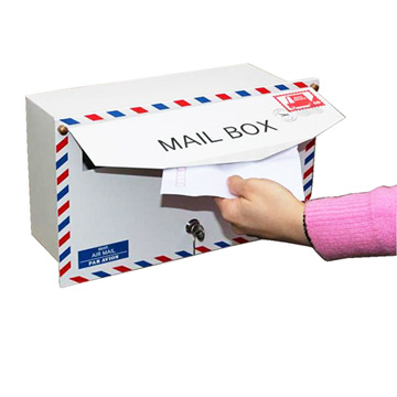 PUSH!居家生活用品 MAIL BOX個性化信箱郵箱郵筒報紙箱(掛牆式)I53