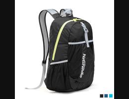PUSH!旅遊戶外用品折疊便攜式登山包背包騎行包旅行包萬用旅行收納袋U41-2黑色