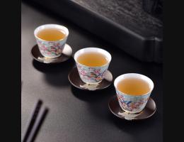 PUSH!品茗喝茶具 電木茶墊杯墊隔熱茶席杯托茶托茶具配件套裝組T07-1圓形