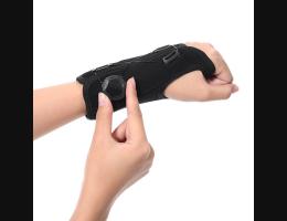 PUSH!戶外休閒用品新款護手腕運動加壓鋼板護腕健身防護旋鈕護腕透氣防扭傷護手腕H41